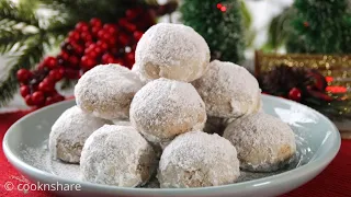 Must Make Christmas Snowball Cookies - 30 Minutes