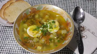 Delicious and very healthy soup with seaweed