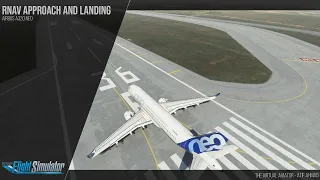 How to Perform RNAV Approach and Landing with Airbus A320 Neo in Microsoft Flight Simulator 2020