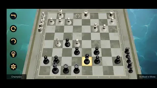 Chess level Champion (11) 🤔🥇🥈🤔♟♟(Colorado Gambit, varianta s tahem d4)
