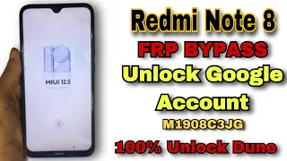 Redmi Note 8 Frp Bypass MIUI 12.5.8 Without Pc Redmi Note 8 MIUI 12.5.8 Google Account Remove 2023