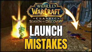 Launch Preparation for Season of Discovery Classic WoW