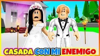 MI MADRE ME OBLIGA A CASARME CON MI ENEMIGO 😱Roblox Brookhaven rp Mini Pelicula (Historia de roblox)