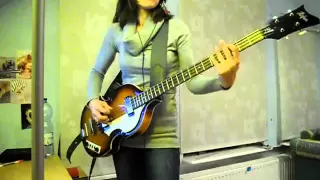 "Hello Goodbye" (The Beatles) bass cover