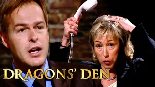 Dragons All SHOOK Up Over Jill’s Shower Head Holder | Dragons’ Den