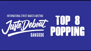 BIG.D, BRUCE LEE vs EASONBOOG, TOBOOGZ | TOP 8 POPPING 2vs2 | JUSTE  DEBOUT BANGKOK 2019