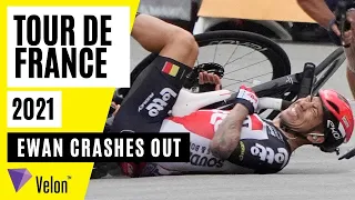 Caleb Ewan crashes out of Tour de France: Behind the scenes