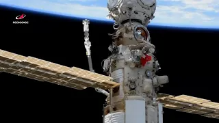 Russian Spacewalk 53 outside the International space station