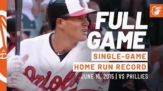 O's Smash Their Single-Game Home Run Record | Phillies at Orioles: FULL Game