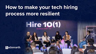 Hire 1O(1) - How to make your tech teams more resilient