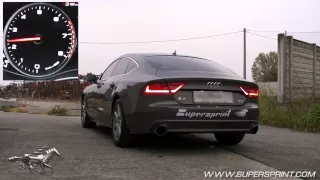 Audi A7 3.0 TFSI - Full Supersprint Exhaust