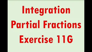 A2 Maths - Pure - Integration with Partial Fractions