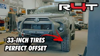 5th Gen Toyota 4Runner 33" Tires - What's Needed for No Rub!