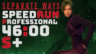 Speedrun Separate Ways 46:00 IGT Professional S+ - Resident Evil 4 Remake