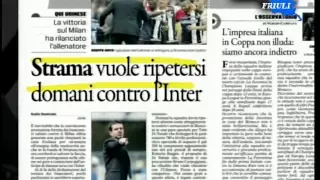 UDINESE CHANNEL - La Rassegna Stampa del 27 Aprile