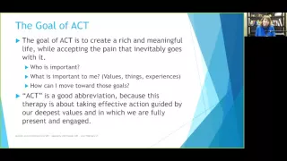 Acceptance and Commitment Therapy (ACT) Skills