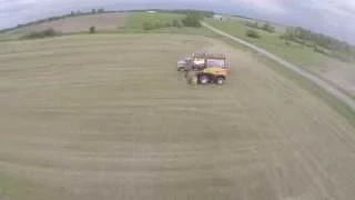 Chopping First Cutting Hay in Wisconsin with a New Holland Forage Harvester