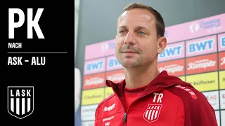 Pressekonferenz nach LASK - SC Austria Lustenau