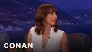 Rashida Jones Fired Quincy Jones From "Angie Tribeca" | CONAN on TBS