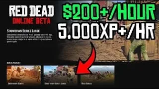 Red Dead Online- THE BEST MONEY MAKING, XP & GOLD BARS FARM METHOD *LEGIT* IN RED DEAD!