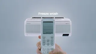 Samsung WindFree | Freeze Wash – the auto cleaning feature