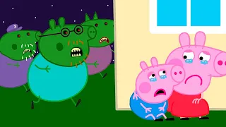 PEPPA PIG  ZOMBIE APOCALYPSE - SAVE RESCUE PEPPA AND GEORGE
