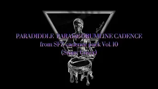 PARADIDDLE PARADE DRUMLINE CADENCE from Sfz cadence pack vol. 10 (Snare Cover)