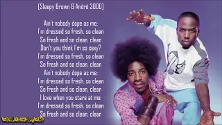 Outkast - So Fresh, So Clean (Lyrics)