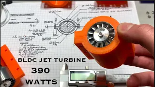 Designing a Jet Turbine Fan Housing from Scratch (Inrunner BLDC Jet Turbine Fan)