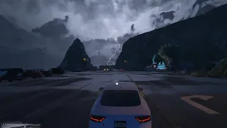 GTA V | AUDI RS7 | NIGHT DRIVE ⛈