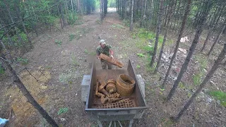 ЛОВЛЮ ЩУКУ НА ЛЕСНОМ ОЗЕРЕ! КОПАЮ МЕТАЛЛ! НЕ ОЖИДАЛ НАЙТИ СТОЛЬКО МЕТАЛЛА НА ОДНОМ ПЯТОЧКЕ!!!