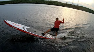 Rapid crossbow turn - version 14' My favorit inflatable board Rapid sup GT14' 🚀