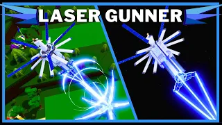 DESTRUCTIVE SATELLITE LASER GUNNER *Vaporizes Builds!* In Build A Boat For Treasure ROBLOX