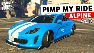 De NIEUWE Alpine A110 PIMPEN in GTA V