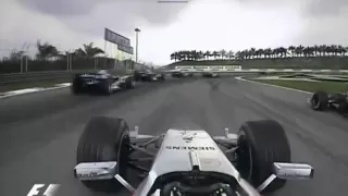 Kimi Räikkönen crash at Sepang 2006