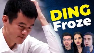 When Ding Liren Froze in The World Championship