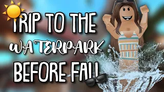 Taking A Trip To The ROBLOX BLOXBURG WATERPARK!!! | Roblox Bloxburg Family Roleplay |