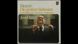 Mozart symphony No,33 Krips Concertgebouw orchestra