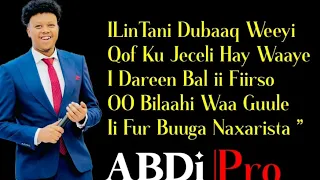 AMIIN | YARE  | II FUR BUUGA NAXARIISTA | official Lyrics 2024