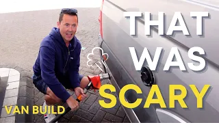 VAN BUILD | TESTING THE VAN GAS ! TRUMA 4E