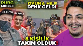 OYUNUMA SASUKE ve NARUTO GELDİ !! HİLE AÇTILAR ! Pubg Mobile