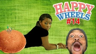 RIDING ON PANCAKES! | Happy Wheels #14