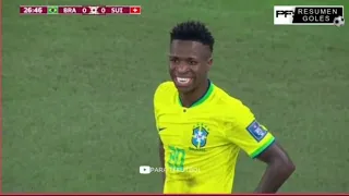 Vinicius Junior vs Switzerland in HD 1080! (28/11/2022)