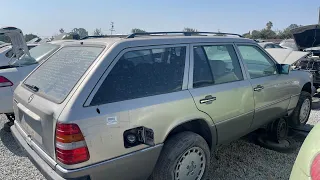 Mercedes-Benz W124 300TE Wagon at the junkyard