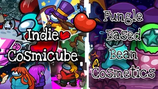 Among Us New Indie Cosmicube | Among Us X Undertale & More Indie Games | Bean Cosmetics | New Update