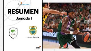 Unicaja - Lenovo Tenerife (98-75) RESUMEN | Liga Endesa 2023-24