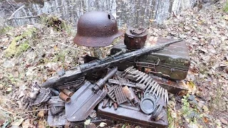 Коп по войне - Война в болотах. На передовой (on the front line) / Searching with Metal Detector