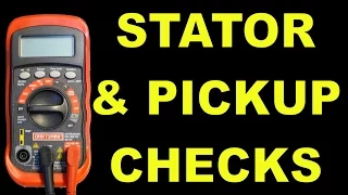 Ignition Pickup And Stator Checks For AC Scooters, ATVs, & More