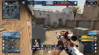 kennyS shooting gallery vs faze @dust_2 | IEM Beijing 2020