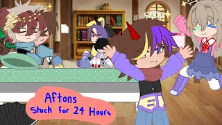 // Aftons stuck in a room for 24 hours // glammike+??? mike // Gacha club // afton family (old au)